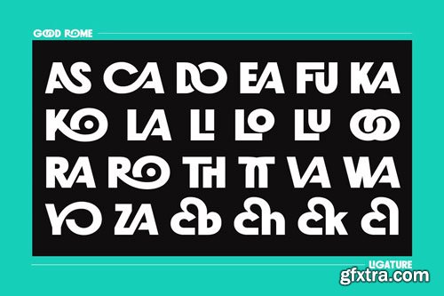 CreativeMarket - Good Rome - The Future of Sans Serif