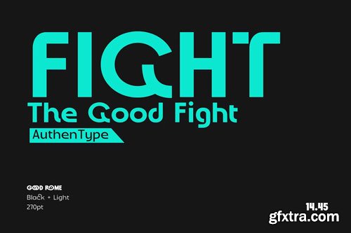CreativeMarket - Good Rome - The Future of Sans Serif