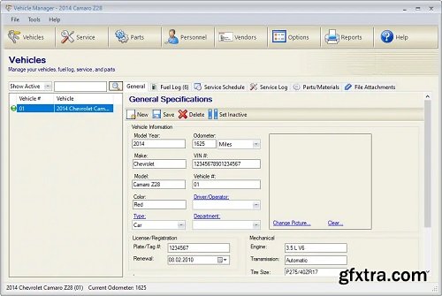 Vehicle Manager 2025 Fleet Network Edition 4.0.1010