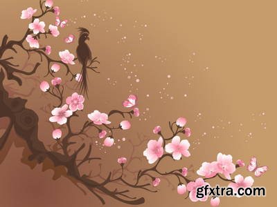 Sakura Flowers 25xEPS