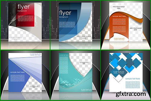 Corporate Flyer Templates 25xEPS