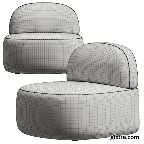 3dsky Pro - La Cividina Guest Armchair