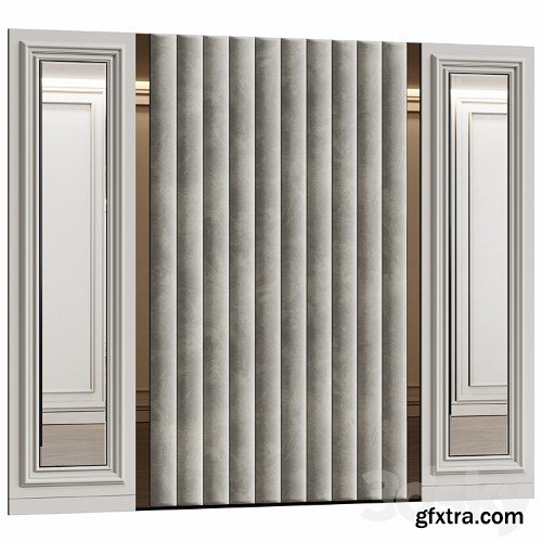 3dsky Pro - Wall panels in modern classic style 9