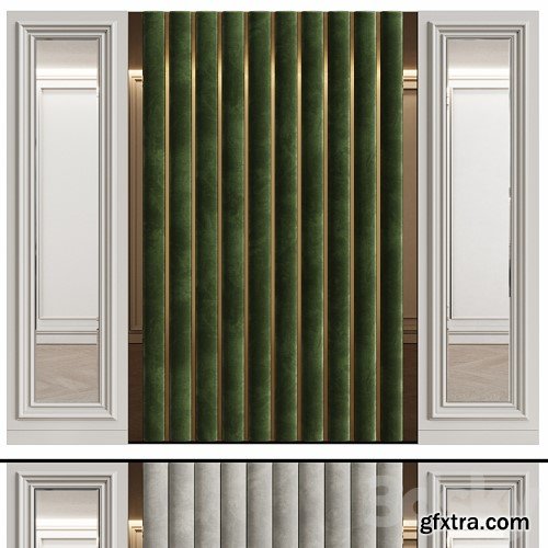 3dsky Pro - Wall panels in modern classic style 9