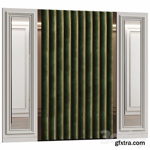 3dsky Pro - Wall panels in modern classic style 9