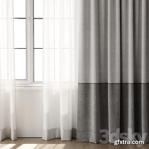 3dsky Pro - Curtain for Interior 135