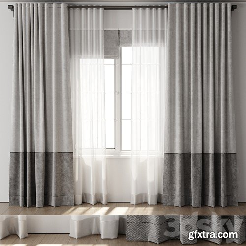 3dsky Pro - Curtain for Interior 135