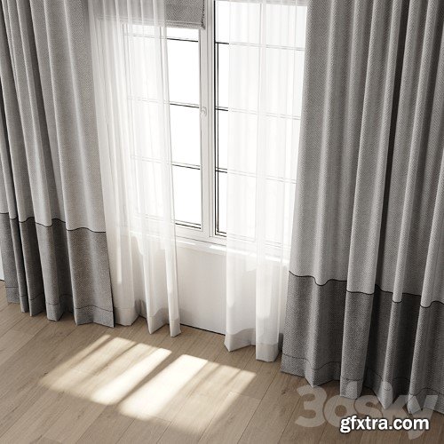 3dsky Pro - Curtain for Interior 135