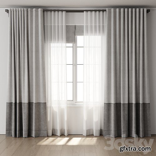 3dsky Pro - Curtain for Interior 135