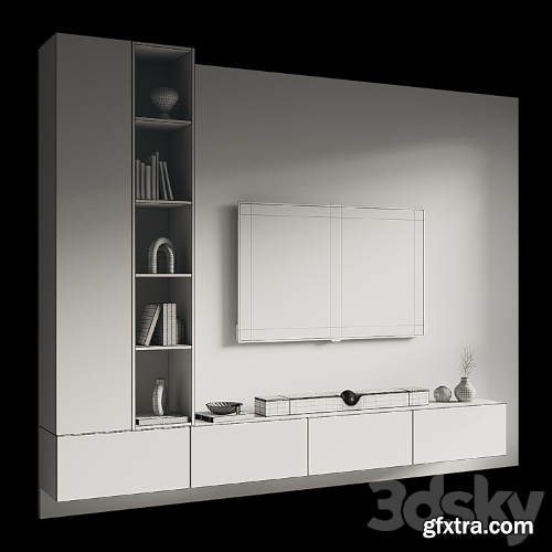 3dsky Pro - TV wall set 121