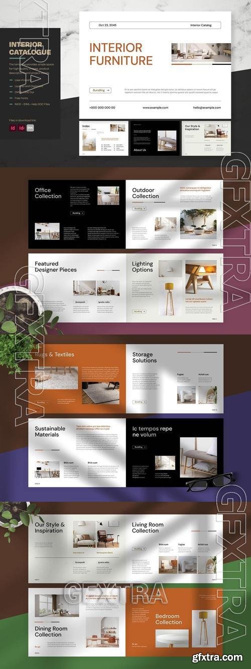 Minimalist Interior Catalogue Template SV4DBS3