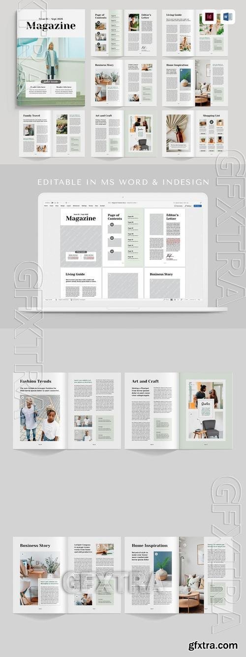 Magazine Template CURDKTP