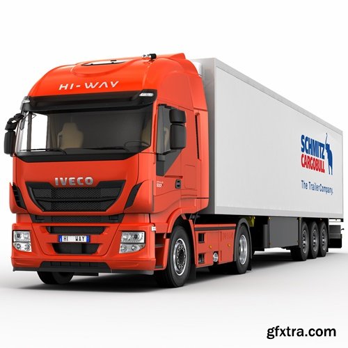 Turbosquid - Truck Iveco Stralis HI-WAY