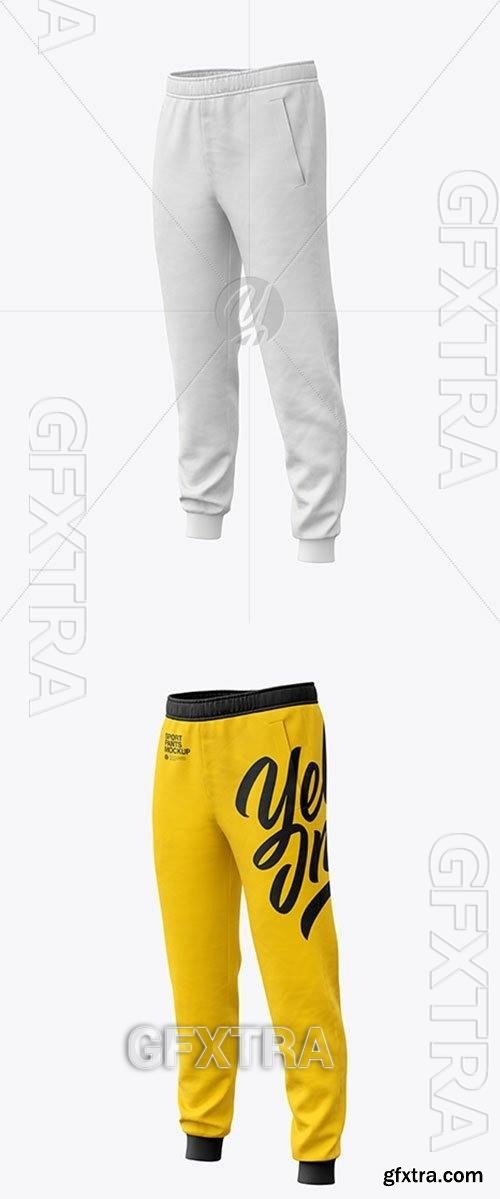 Mens Sport Pants Mockup 41753