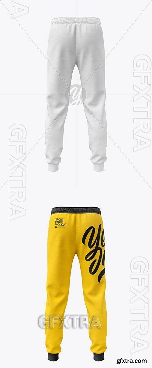Mens Sport Pants Mockup 41742
