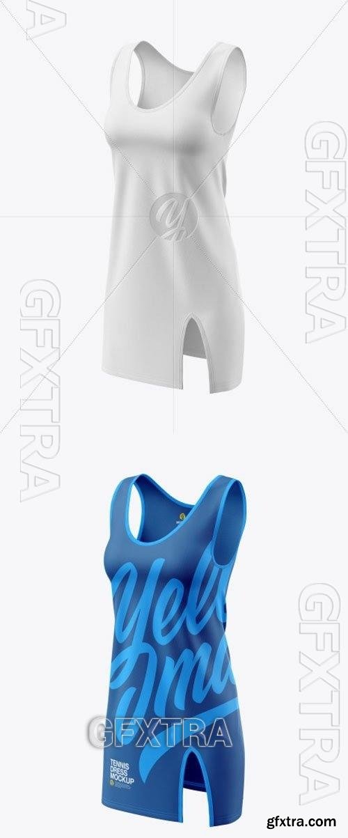 Tennis Dress Mockup 44372 Tennis Dress Mockup 44372