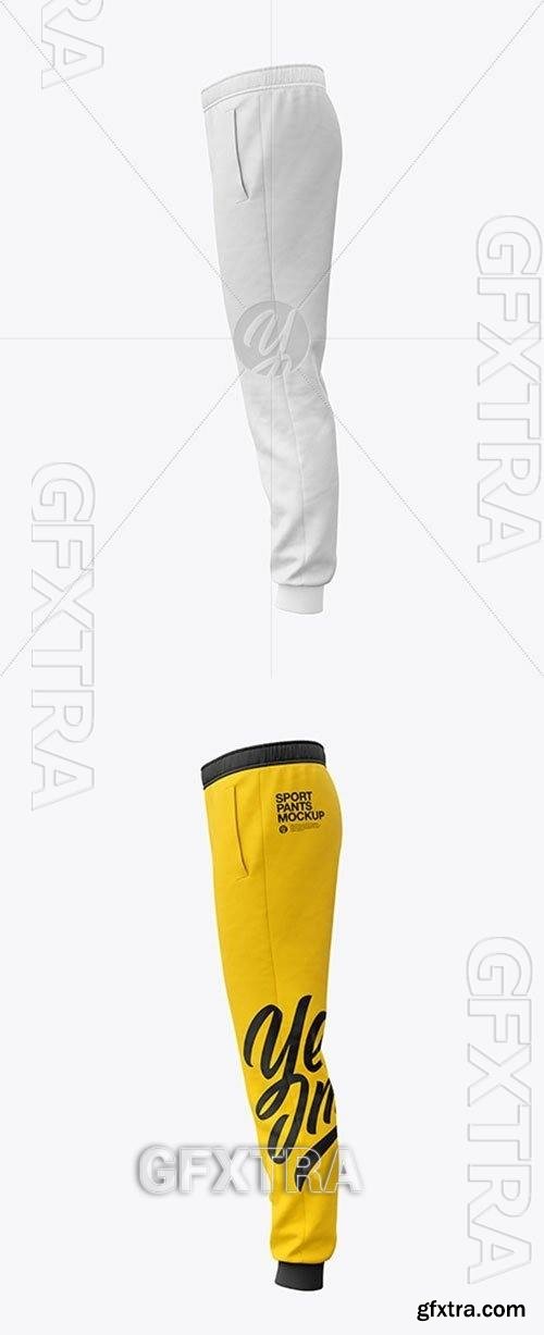 Melange Mens Sport Pants Mockup 42277