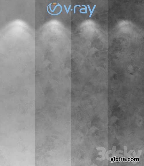 3dsky Pro - Decorative plaster, single-layer version 217