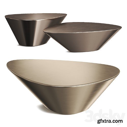 3dsky Pro - Studio Sors Lounge 22 Nesting By Rebecca Ross Coffee Table Set