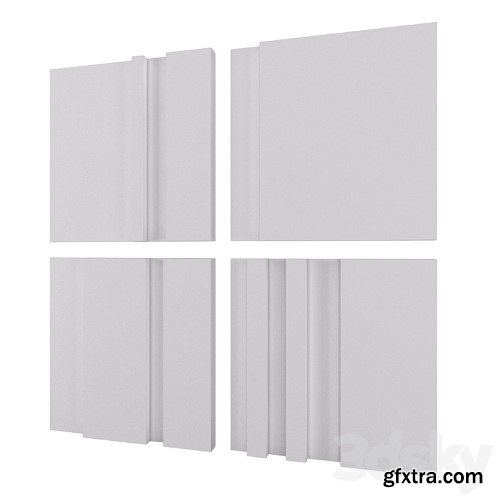 3dsky Pro - Gypsum 3d panel \