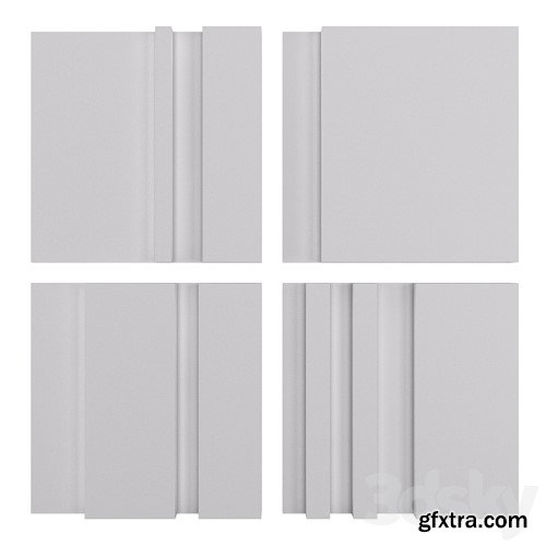 3dsky Pro - Gypsum 3d panel \