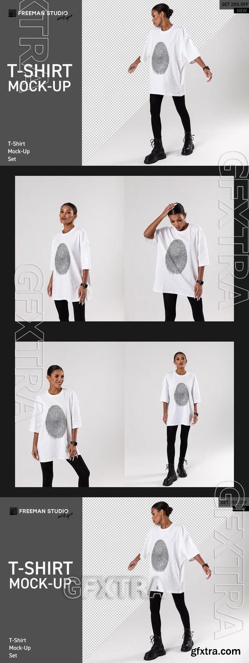 T-Shirt Mock-Up Set VD8CXCJ T-Shirt Mock-Up Set VD8CXCJ