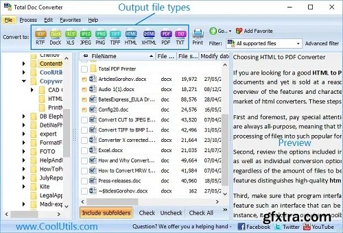 Coolutils Total Doc Converter 5.1.0.368/140