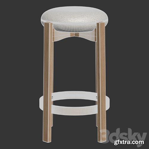 3dsky Pro - Fredericia - Pioneer Stool by Maria Bruun