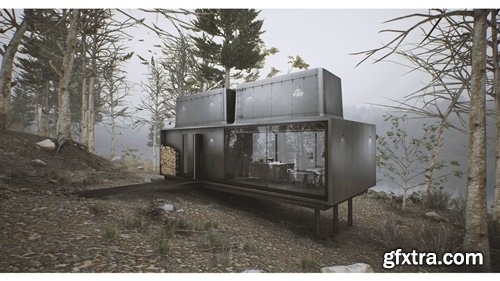 Fab - Swedish Lake House with Interior in Forest Environment - Escape the city v4.26+