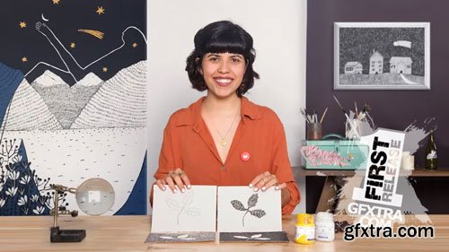 Domestika - Creative Drawing with Ink and Gouache