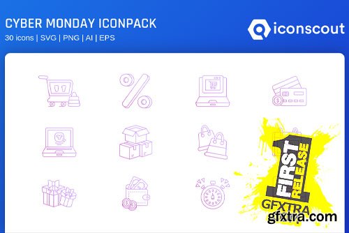 IconScout - Cyber Monday Icon Pack