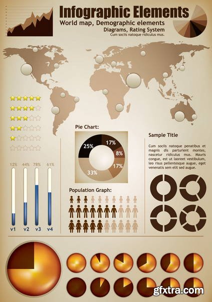 Infographics Collection Vol.6, 25xEPS