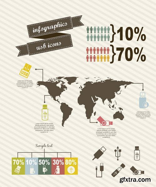 Infographics Collection Vol.6, 25xEPS