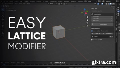 Gumroad - Easy Lattice Modifier v1.0.2 for Blender