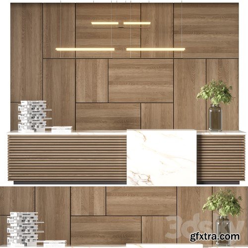 3dsky Pro - Reception Desk No12