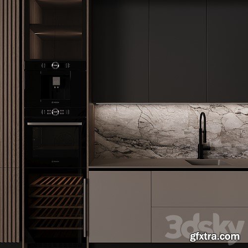 3dsky Pro - Kitchen in modern style 48