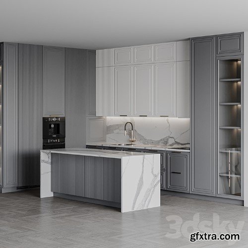 3dsky Pro - kitchen Neoclassic 277