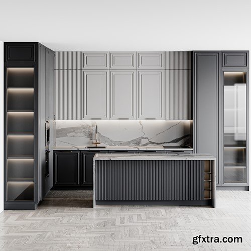 3dsky Pro - kitchen Neoclassic 277