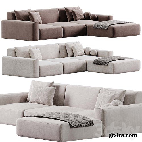 3dsky Pro - Lynnbrook Sofa By Weilai Concept