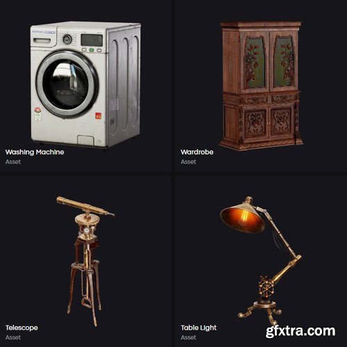 LeartesStudios - 3D Assets Furnitures