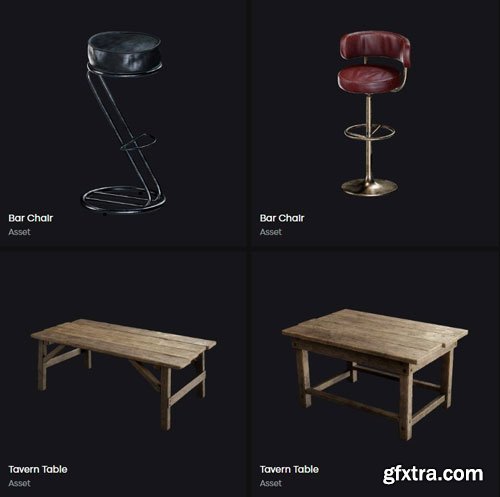 LeartesStudios - 3D Assets Furnitures