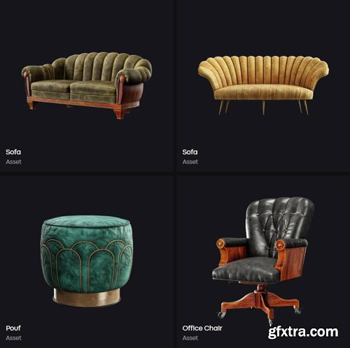LeartesStudios - 3D Assets Furnitures