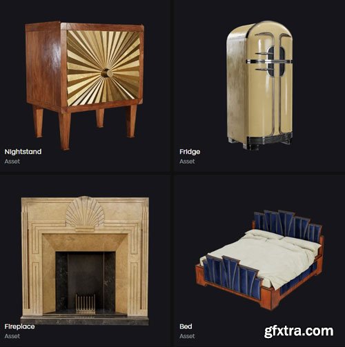 LeartesStudios - 3D Assets Furnitures