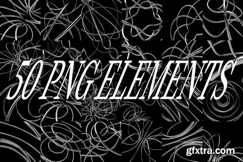 Saintricchi - Chrome Knots - 3D PNG Shapes