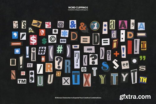 CreativeMarket - Word Clippings 2025 UPDATE - 6791430