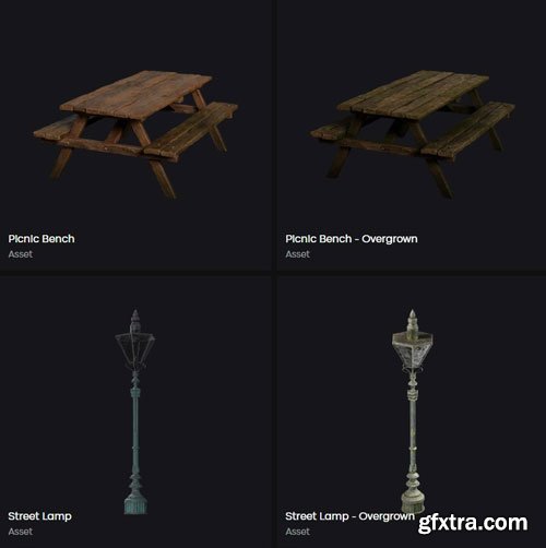 LeartesStudios - Collections Post Apocalyptic Diner Street Props