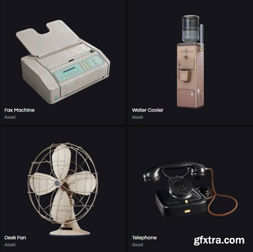 LeartesStudios - Collections Retro Police Station Devices