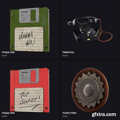 LeartesStudios - Collections Retro Police Stations Criminal