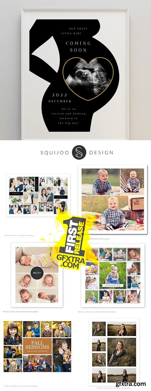 Squijoo - Collages & Boards - Other Sizes 54xPSDs