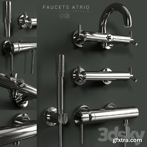 3dsky Pro - Faucets Grohe Atrio 3
